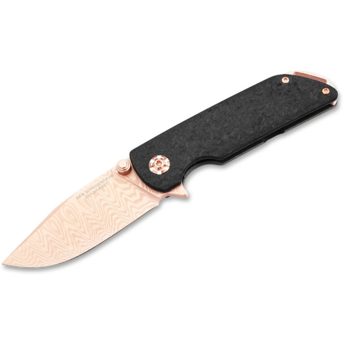 Ніж складаний Boker Germany M4 Sherman Damast Rose Gold (110118DAM)