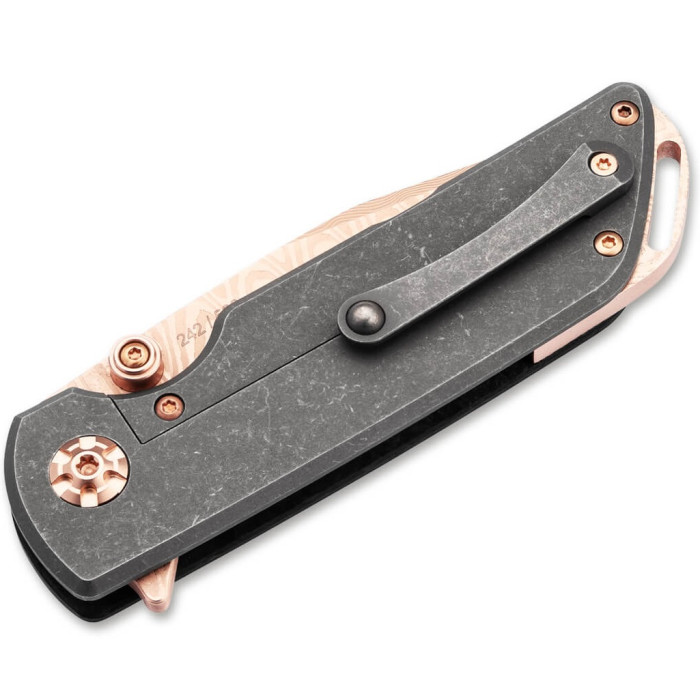 Ніж складаний Boker Germany M4 Sherman Damast Rose Gold (110118DAM)