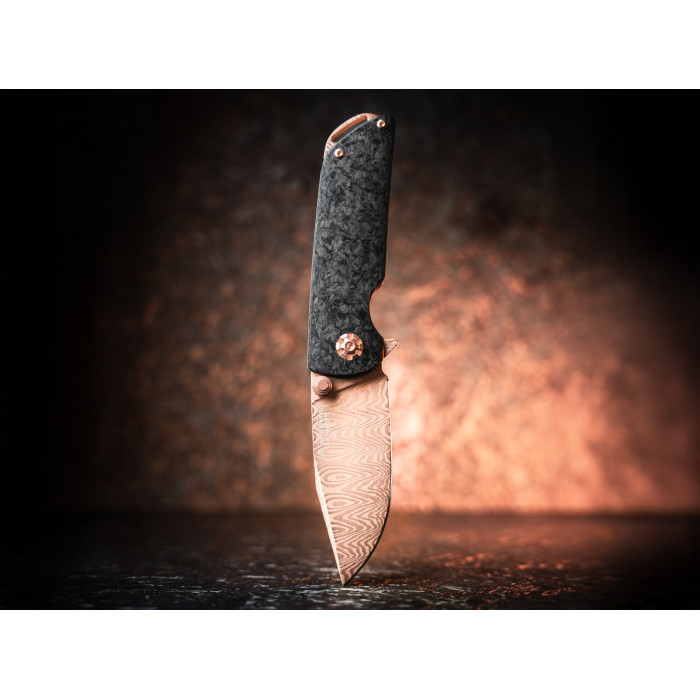 Ніж складаний Boker Germany M4 Sherman Damast Rose Gold (110118DAM)