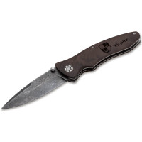 Нож складной Boker Manufaktur Solingen Tirpitz-Damascus Wood (110192DAM)