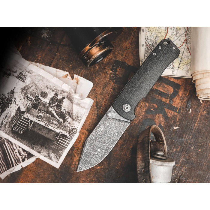 Нож складной Boker Manufaktur Solingen Tiger-Damascus (111103DAM)
