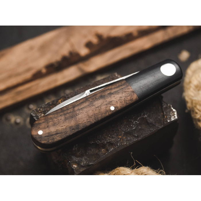 Ніж складаний Boker Manufaktur Solingen Barlow Prime Tirpitz-Damast (117942DAM)
