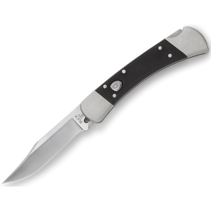 Ніж складаний Buck 110 Auto Elite Black G10/Nickel Silver (110BKSA)