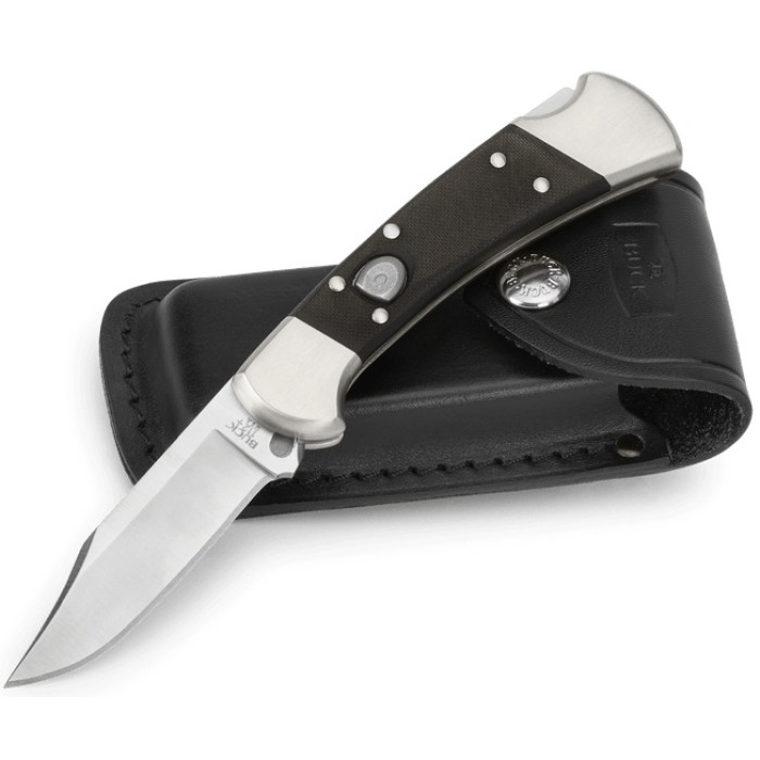 Нож складной Buck 112 Auto Elite Black G10/Nickel Silver (112BKSA)
