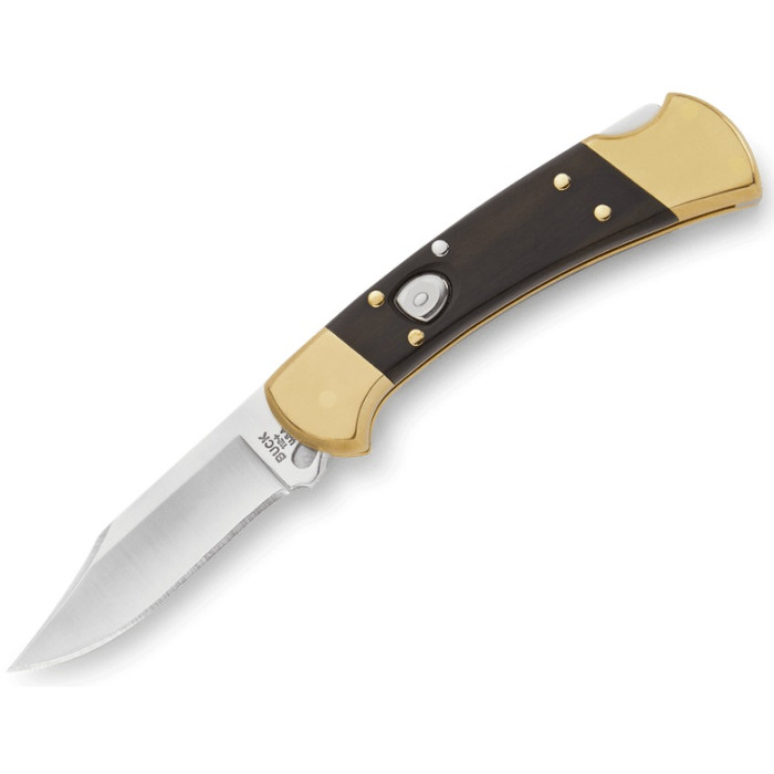 Ніж складаний Buck 112 Auto Ebony/Brass (112BRSA)