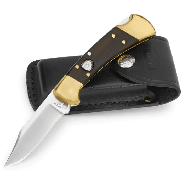 Ніж складаний Buck 112 Auto Ebony/Brass (112BRSA)