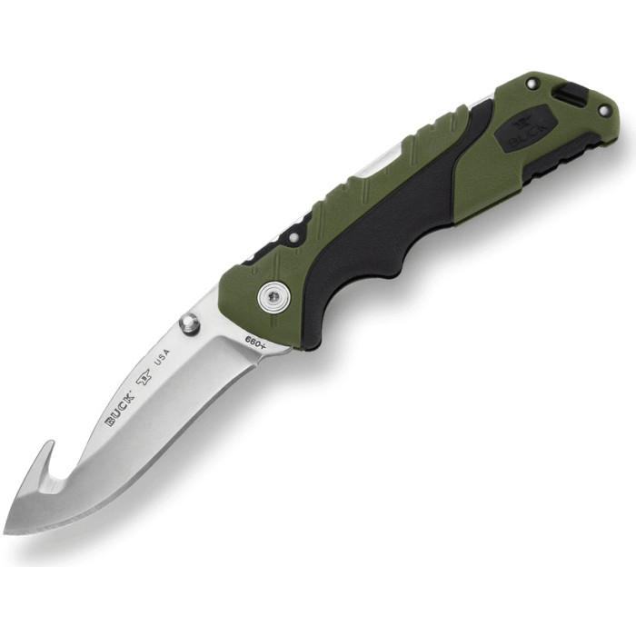 Ніж складаний Buck 660 Large Folding Pursuit Guthook Green/Black (660GRG)