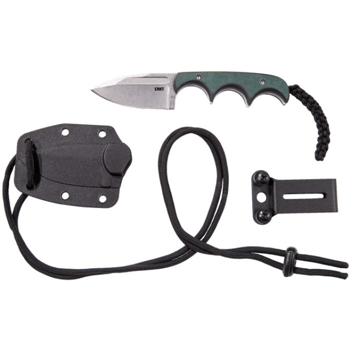 Нож CRKT Minimalist® Spear Point Green Black (2396)
