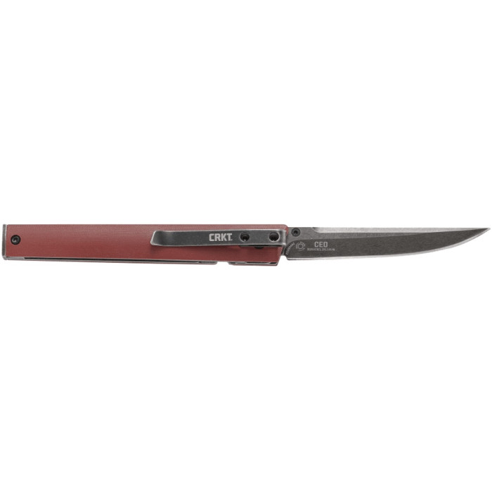 Ніж складаний CRKT CEO burgundy (7096BKD2)