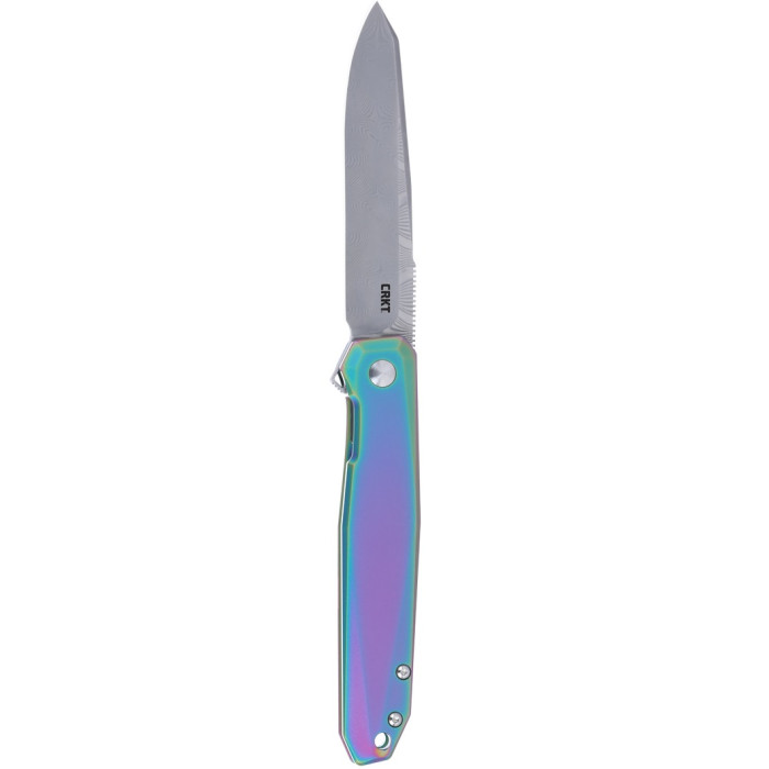 Нож складной CRKT Facet™ Titanium Iridescent (K231TDP)