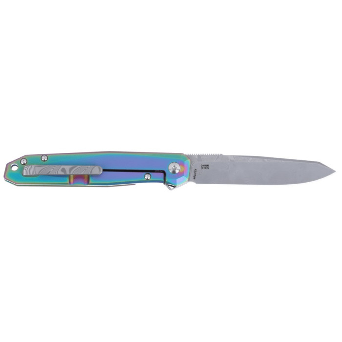 Нож складной CRKT Facet™ Titanium Iridescent (K231TDP)