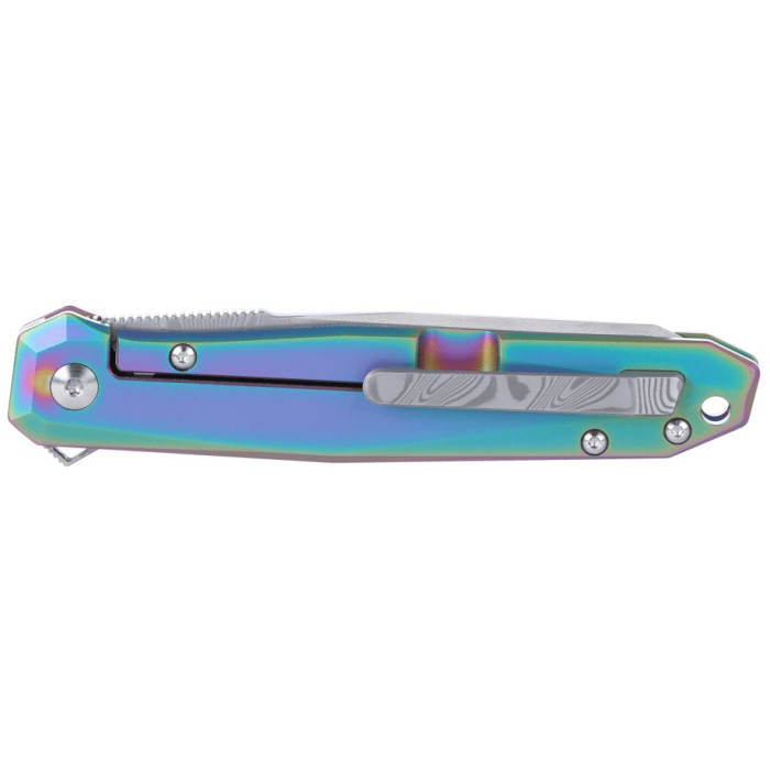 Нож складной CRKT Facet™ Titanium Iridescent (K231TDP)