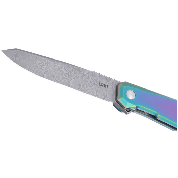 Нож складной CRKT Facet™ Titanium Iridescent (K231TDP)