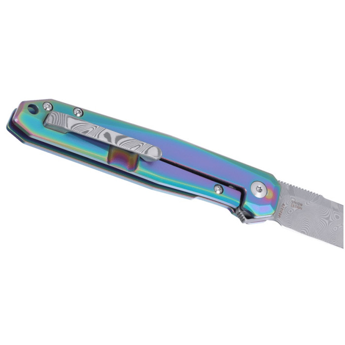 Нож складной CRKT Facet™ Titanium Iridescent (K231TDP)