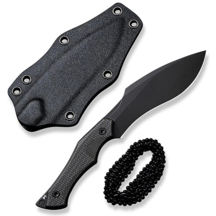 Ніж Civivi Vaquita II, (8.1 см) Nitro-V / Micarta чорний (C047C-3)