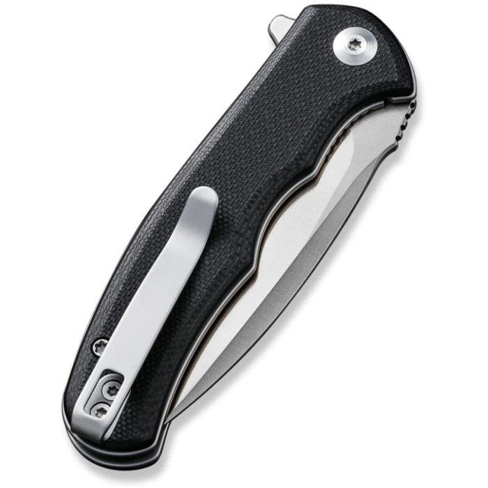 Нож складной Civivi Mini Praxis, (7.5 см) D2 / G10 черный (C18026C-2)