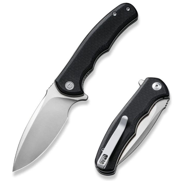 Нож складной Civivi Mini Praxis, (7.5 см) D2 / G10 черный (C18026C-2)