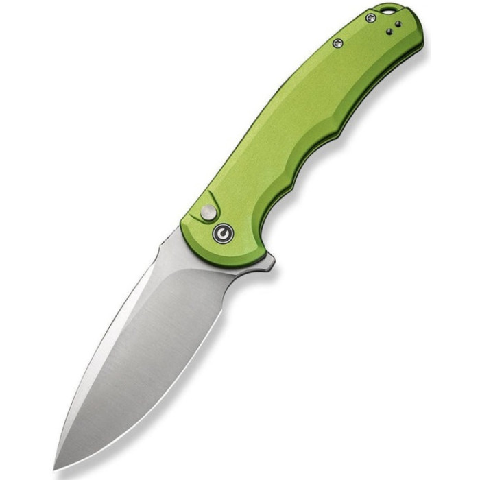 Ніж складаний Civivi Praxis, (9.5 см) Nitro-V / Aluminum зелений (C18026E-3)