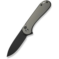 Ніж складаний Civivi Elementum II, (7.5 см) Nitro-V / Aluminum сірий (C18062PD-1)