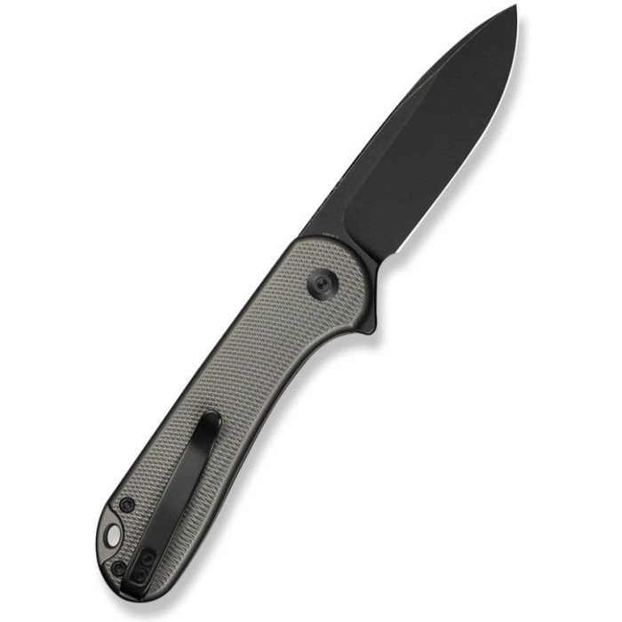 Ніж складаний Civivi Elementum II, (7.5 см) Nitro-V / Aluminum сірий (C18062PD-1)