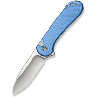 Ніж складаний Civivi Elementum II, (7.5 см) Nitro-V / Aluminum синій (C18062PD-2)