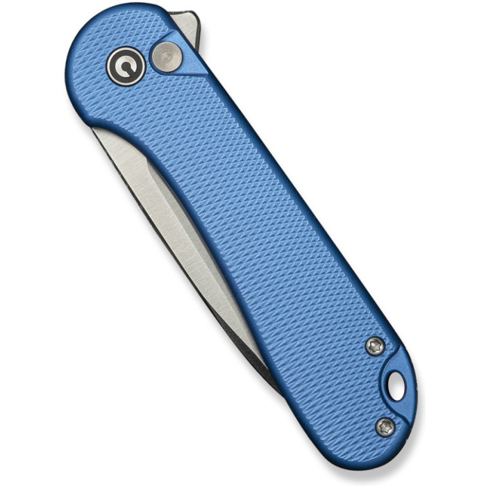 Ніж складаний Civivi Elementum II, (7.5 см) Nitro-V / Aluminum синій (C18062PD-2)