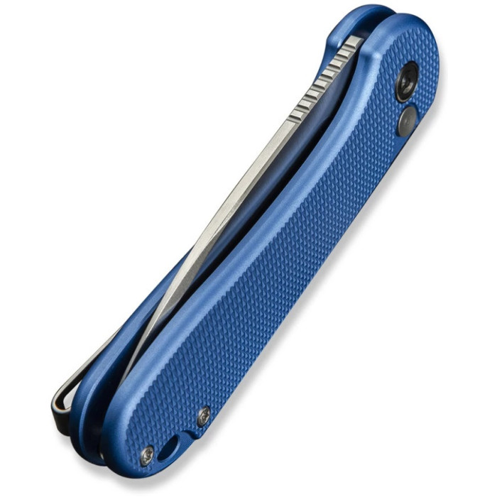 Ніж складаний Civivi Elementum II, (7.5 см) Nitro-V / Aluminum синій (C18062PD-2)