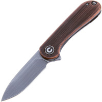 Нож складной Civivi Mini Elementum Flipper, (4.7 см) 14C28N / Copper коричневый (C18062Q-2)