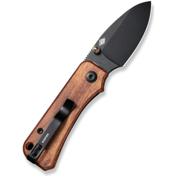 Ніж складаний Civivi Baby Banter, (5.9 см) Nitro-V / Guibourtia Wood  (C19068SB-2)