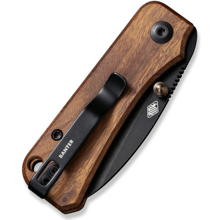Ніж складаний Civivi Baby Banter, (5.9 см) Nitro-V / Guibourtia Wood  (C19068SB-2)