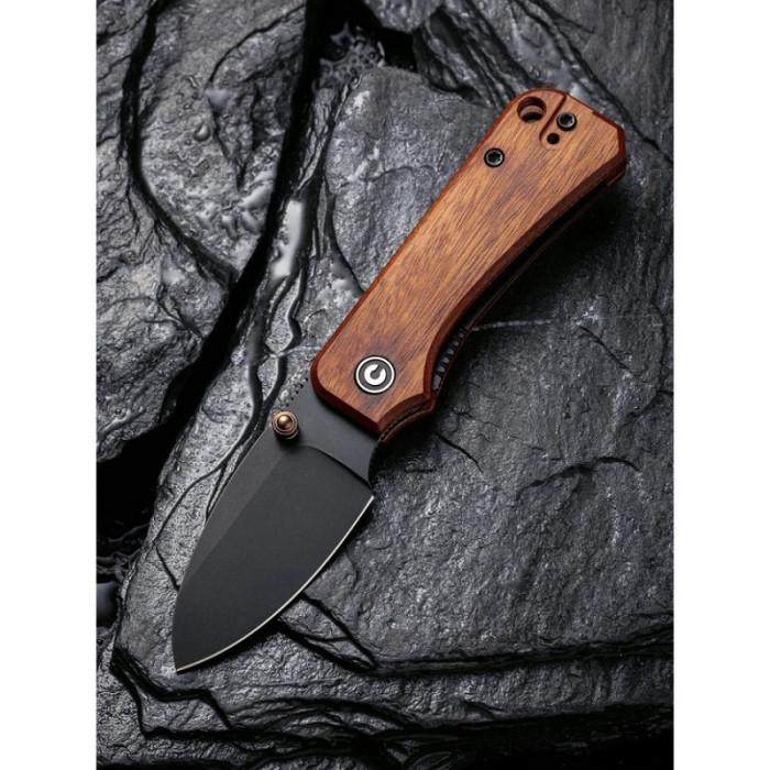 Ніж складаний Civivi Baby Banter, (5.9 см) Nitro-V / Guibourtia Wood  (C19068SB-2)