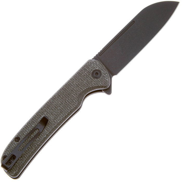 Ніж складаний Civivi Chevalier, (8.8 см) 14C28N / Micarta темно-зелений (C20022-2)