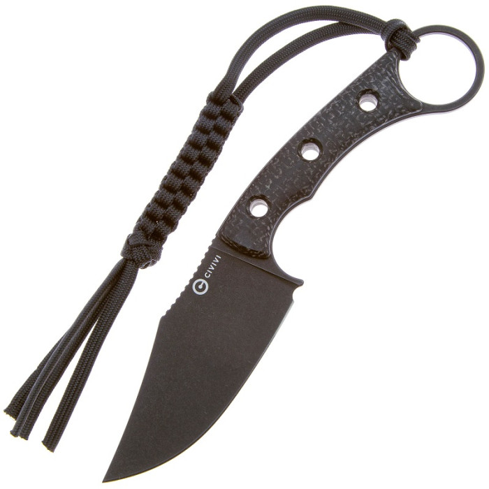Нож Civivi Midwatch, (8.6 см) N690 / Micarta черный (C20059B-1)