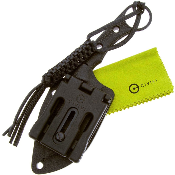 Нож Civivi Midwatch, (8.6 см) N690 / Micarta черный (C20059B-1)