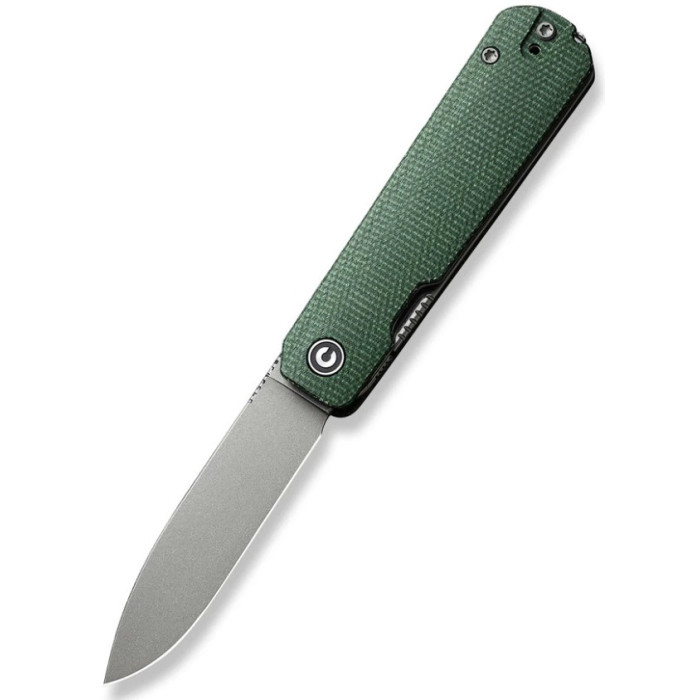 Ніж складаний Civivi Sendy, (7.2 см) Nitro-V / Micarta темно-зелений (C21004A-1)