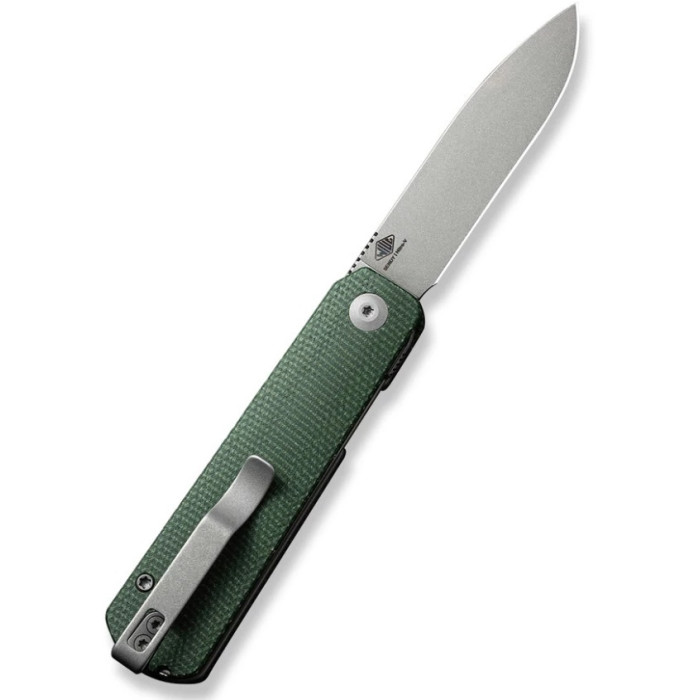 Ніж складаний Civivi Sendy, (7.2 см) Nitro-V / Micarta темно-зелений (C21004A-1)