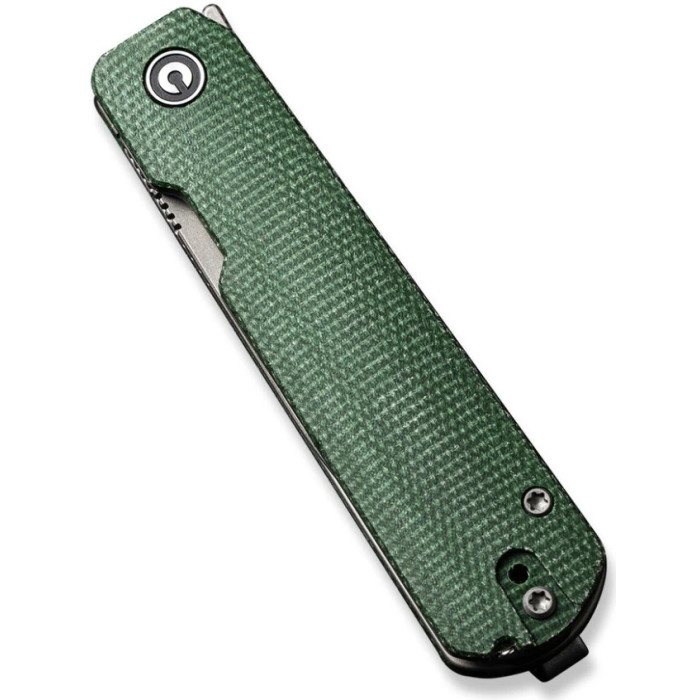 Ніж складаний Civivi Sendy, (7.2 см) Nitro-V / Micarta темно-зелений (C21004A-1)