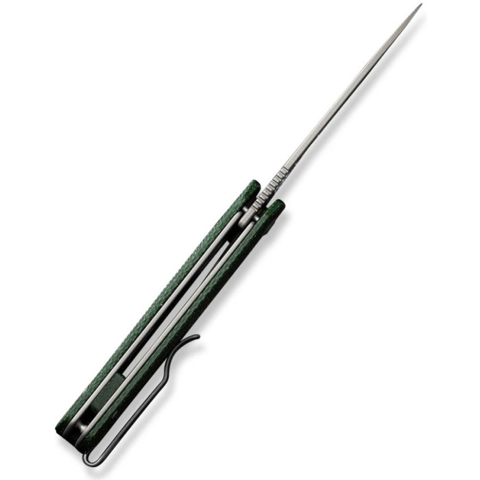 Ніж складаний Civivi Sendy, (7.2 см) Nitro-V / Micarta темно-зелений (C21004A-1)
