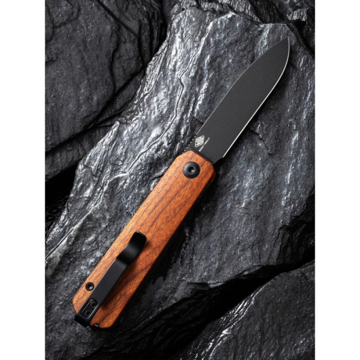 Ніж складаний Civivi Sendy, (7.2 см) Nitro-V / Guibourtia Wood (C21004A-2)