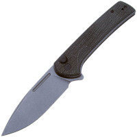 Нож складной Civivi Conspirator, (8.8 см) Nitro-V / Micarta черный (C21006-1)