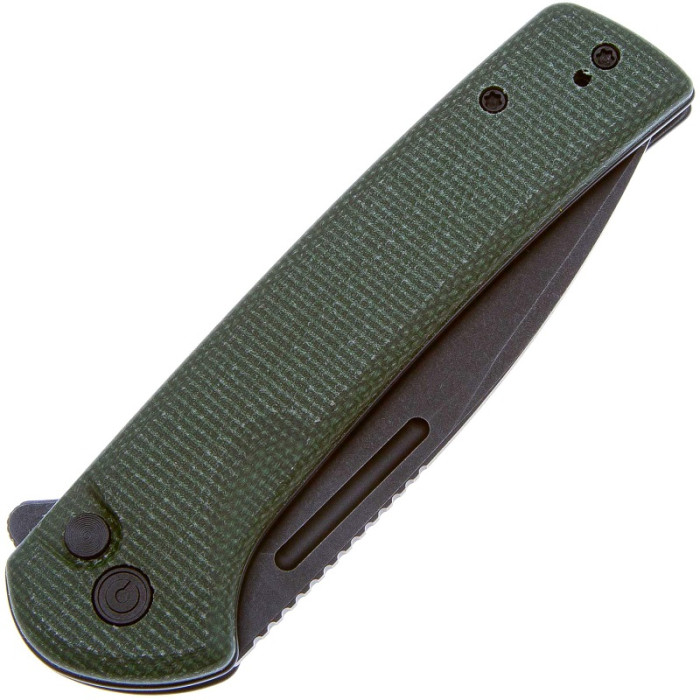 Ніж складаний Civivi Conspirator, (8.8 см) Nitro-V / Micarta зелений (C21006-2)