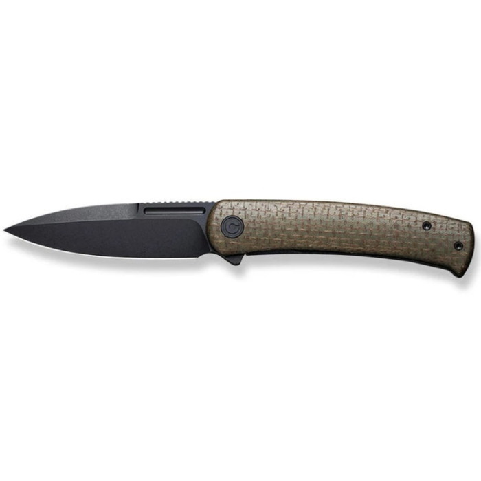 Ніж складаний Civivi Cetos, (8.8 см) 14C28N / Micarta & Stainless коричневий (C21025B-3)