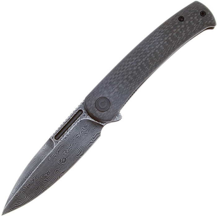 Нож складной Civivi Caetus Flipper, (8.8 см) Damascus / Carbon Fiber (C21025CDS1)
