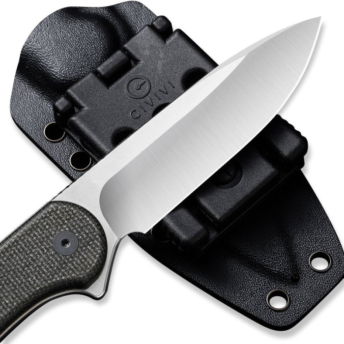 Ніж Civivi Elementum, (10.1 см) D2 / Micarta чорний (C2105B)