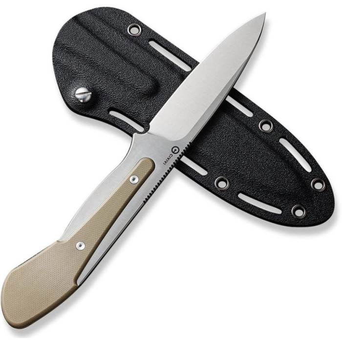 Нож Civivi Varius, (9.5 см) D2 / G10 коричневый (C22009D-2)
