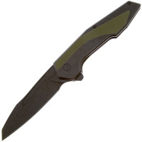 Ніж складаний Civivi Hypersonic, (9.4 см) 14C28N /  Steel & G10 чорно-зелений (C22011-1)