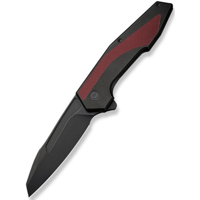 Ніж складаний Civivi Hypersonic, (9.4 см) 14C28N / Steel & G10 чорно-бордовий (C22011-3)
