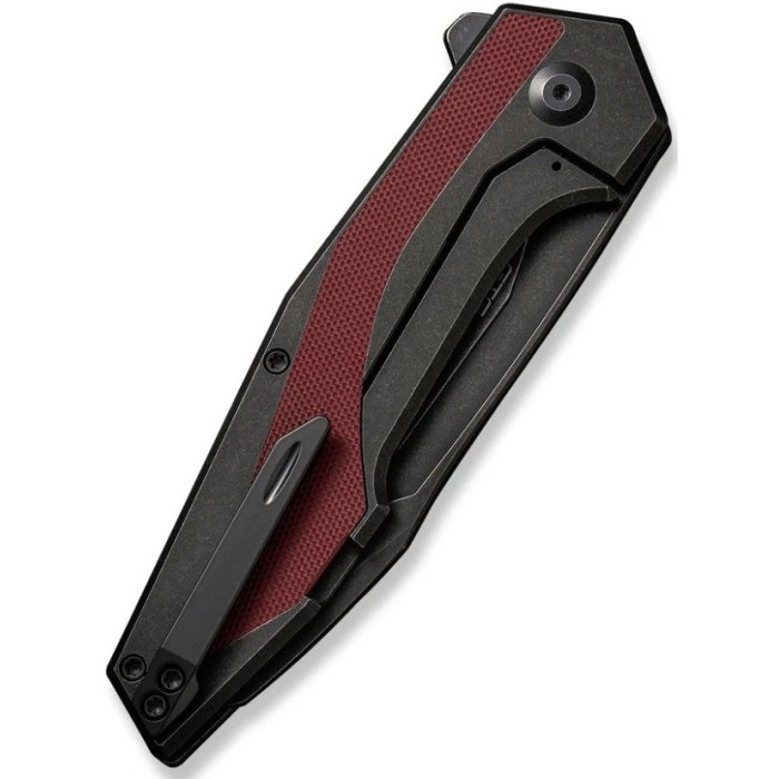Ніж складаний Civivi Hypersonic, (9.4 см) 14C28N / Steel & G10 чорно-бордовий (C22011-3)