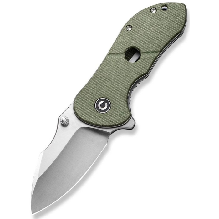 Ніж складаний Civivi Gordo, (6.4 см) D2 / Micarta оливковий (C22018C-2)