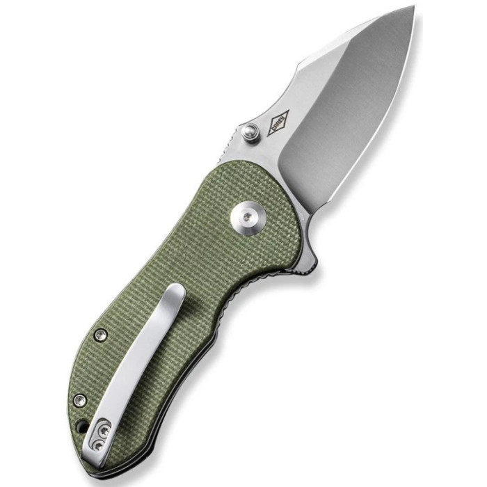 Ніж складаний Civivi Gordo, (6.4 см) D2 / Micarta оливковий (C22018C-2)